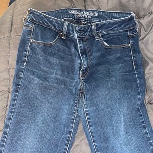 American Eagle mid-rise jeggings, size 12